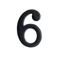 black coated 2 adhesive number 6