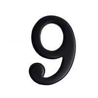black coated 2 adhesive number 9