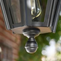 Close-up of the Final on the Bottom of the Lantern of the Chain Hanging Light