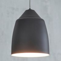 Close-up of the Black finish on the Pendant Light