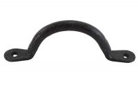 simple black door pull semi circle oval