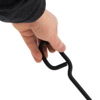 Black Fireside Brush - 51cm
