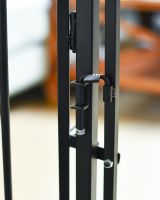Close-up of the Hinges of the Door