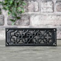 "Flower Pattern" Flat Air Brick Cover in the Home