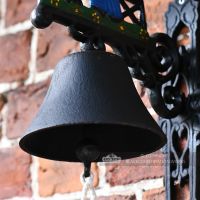 Black Iron Garden Bell