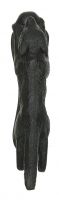 Black Iron Running Fox Door Knocker 140mm