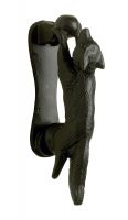 Black Iron Running Fox Door Knocker 140mm