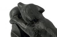 Black Iron Running Fox Door Knocker 140mm