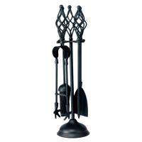 Traditional Companion Set Finished In Black