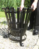 Black "Hereford" Brazier & Barbecue 