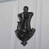 Black Oxford Cast Iron Door Knocker