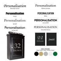 Fonts Available for Personalisation 