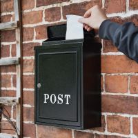 Top Opening Letter Flap on the Post Box