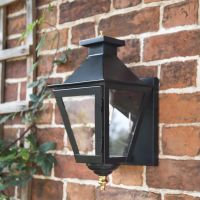 Black Pentonville Outdoor Wall Lantern