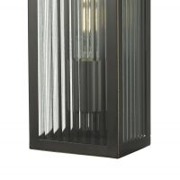 Close-up of the Reeded Glass on the Lantern