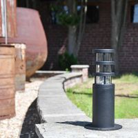  Contemporary Pedestal Light in Situ on a Wall