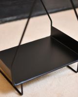 Close-Up of Empty Base on Open Design "Tepee" Log Holder