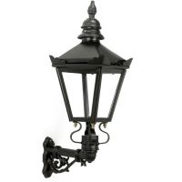 Black Harrogate wall light