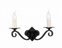 "Thatchdale Estate" Blacksmith Ornate Candle Wall Light