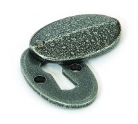 Blacksmith Pewter Escutcheon With Cover
