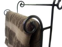 Blacksmiths Wrought Iron Towel Rail