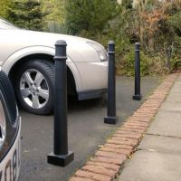 "Edinburgh" Bollard in Situ