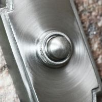 Detailed image of Satin Chrome Push Button