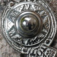 Close up of push button