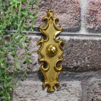 Solid brass front door bell buzzer