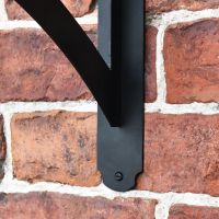 Close-up of the Design of the Wall Bracket