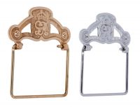 “King George” Antique Style Toilet Roll Holder