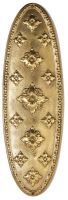 "Darland House" Oval Ornate Finger Plate and Door Plate