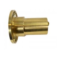 Side View of the Polished Brass Diesel Boat Cap