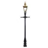 Harrogate Polished Brass Lamp Post Range 2.25m