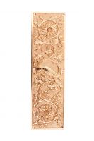 “Brigand Abbey” Solid brass ornate fingerplate