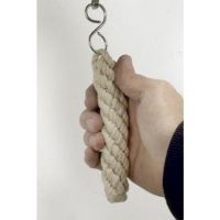 7" Bright Chrome with Rope Lanyard
