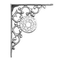 Bright Chrome Spider web wall bracket