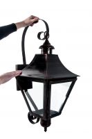 Bronze wall lantern