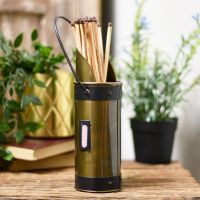 Bronze Match Stick Holder