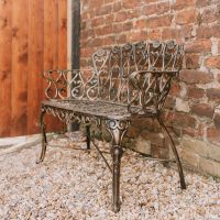 "Chorley" Daisy Bench in Gravelled Area 