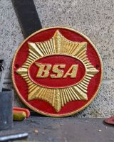 "BSA" Cast Iron Automobilia Reproduction Sign - Thumbnail