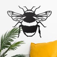 Bumble Bee Wall Art in Situ in the Sitting Room