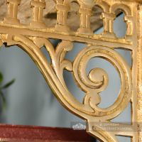 Classic Railway “Ribbleshead” Brass Shelf Brackets 26 x 21cm