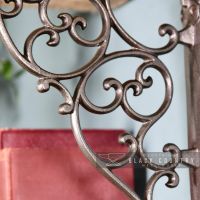 Cast Iron Ornate Scroll Shelf Bracket 28 x 22.5cm