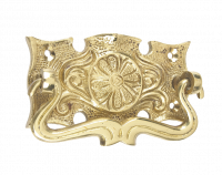 Ornate Flower Design Cabinet Handle