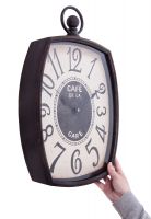 Cafe De La Gare Clock Giant Fob, Wall Clock