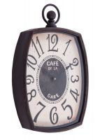 Cafe De La Gare Clock Giant Fob, Wall Clock