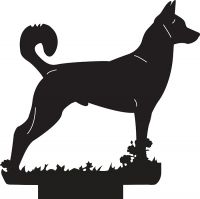 Canaan Dog Weathervane 