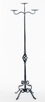 Lumiere Cathedral Candle holder Heavy Wrought Iron