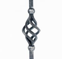 Lumiere Cathedral Candle holder Heavy Wrought Iron